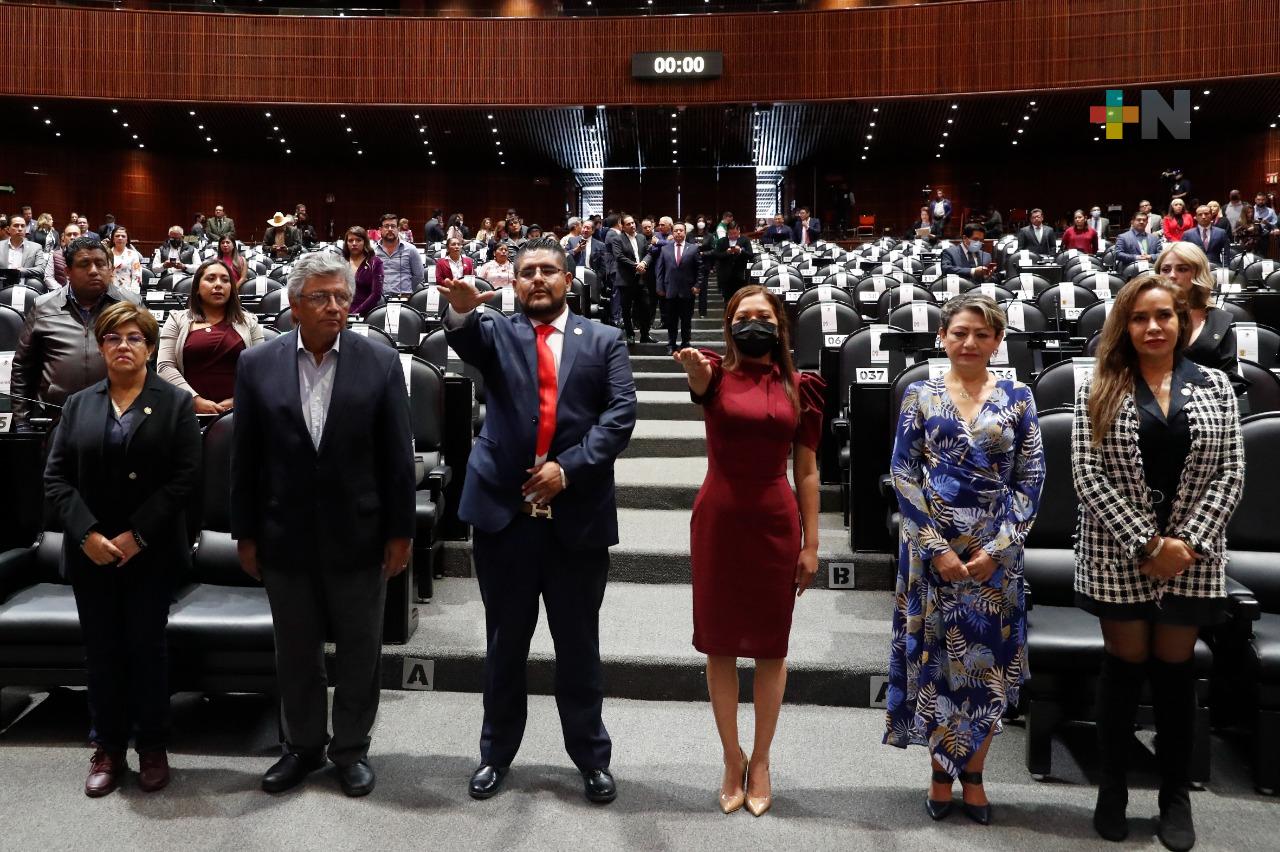 Rinde protesta Rocío Hernández como diputada federal por Veracruz