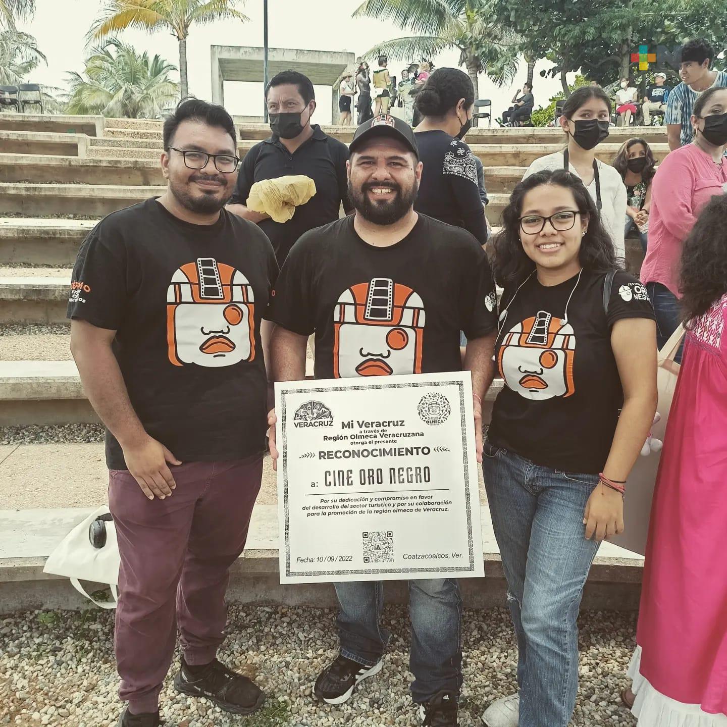 Festival de Cine Oro Negro recibe reconocimiento por su labor al fomento artístico