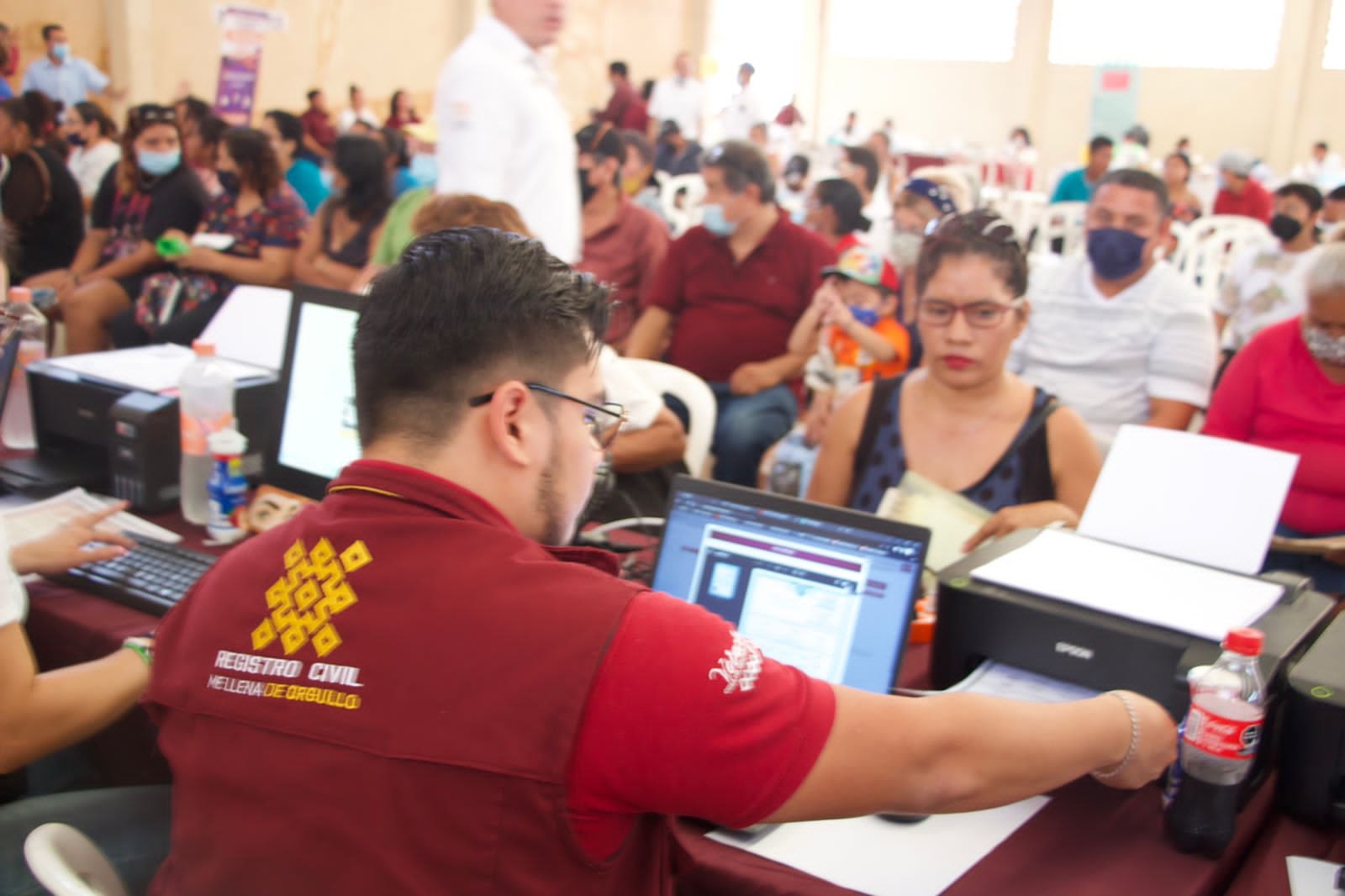 Llegan brigadas del Registro Civil a Lerdo de Tejada