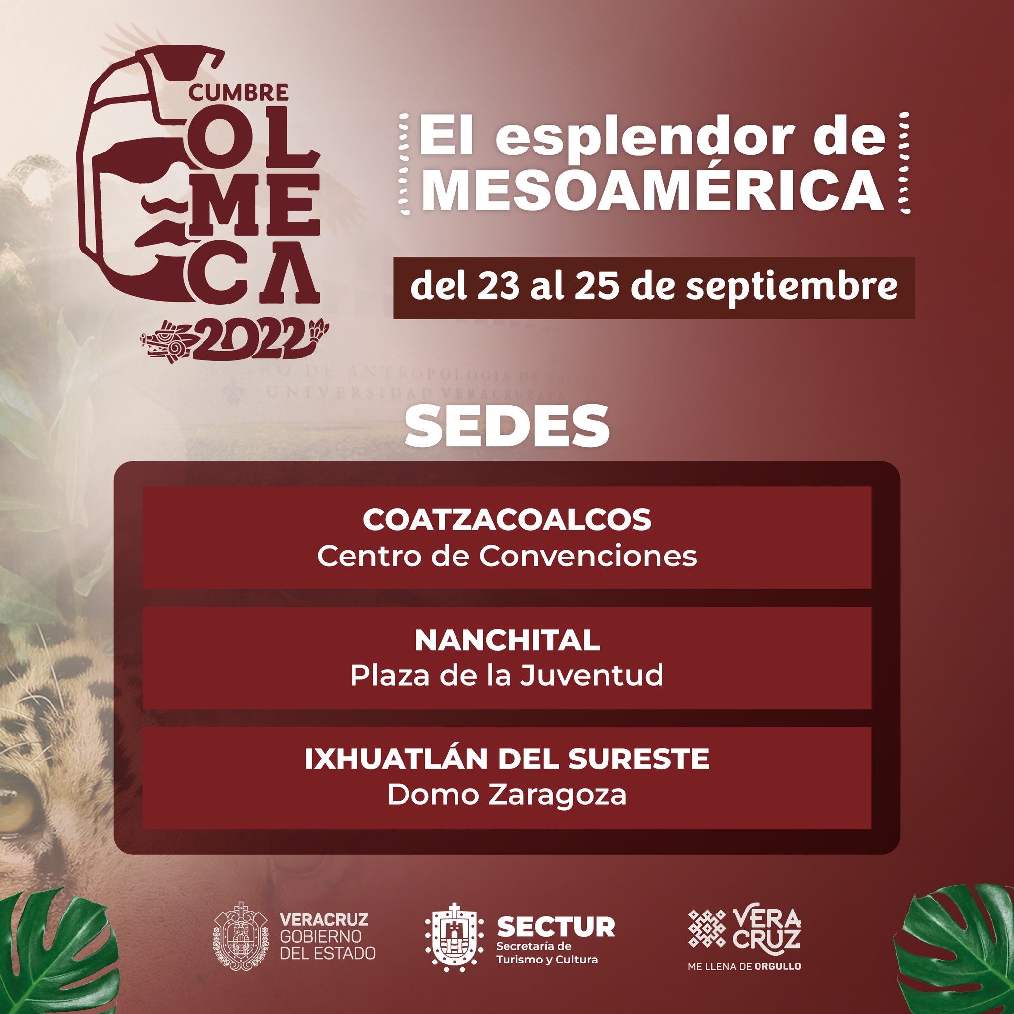 Coatzacoalcos, Nanchital e Ixhuatlán del Sureste se preparan para realizar Cumbre Olmeca