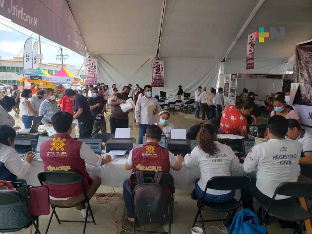 En tres municipios brindan más de 2 mil 700 trámites, las Brigadas Itinerantes del Registro Civil
