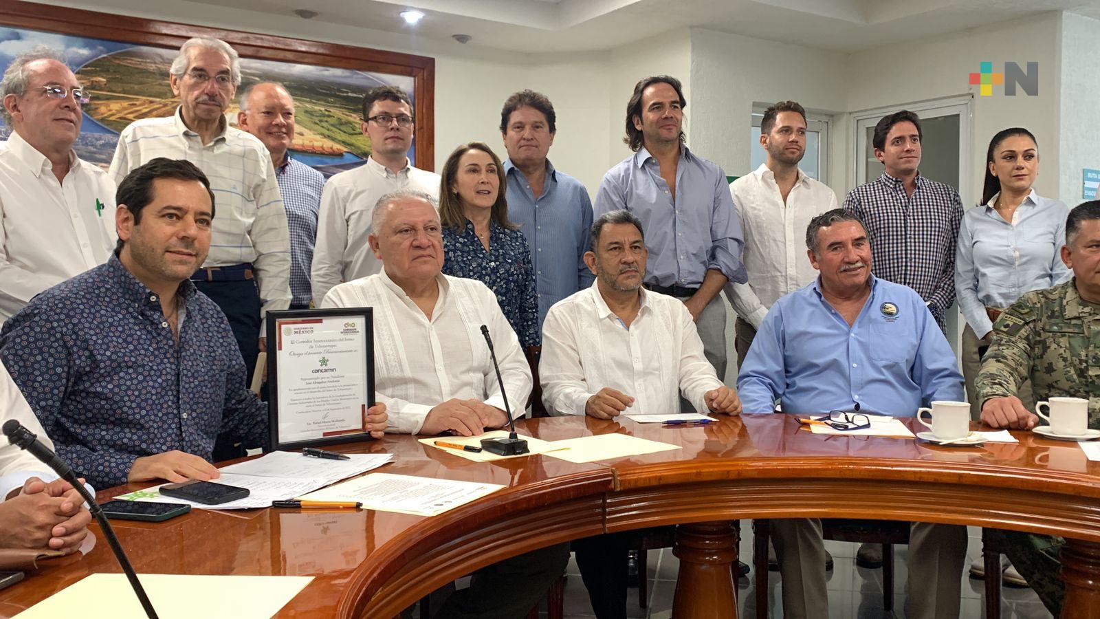 Autoridades y empresarios recorren Corredor Interoceánico del Istmo de Tehuantepec