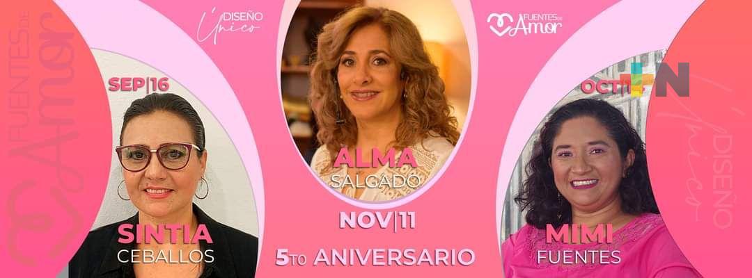 Celebrará «Fuentes de Amor»cinco años de labor con diversas actividades