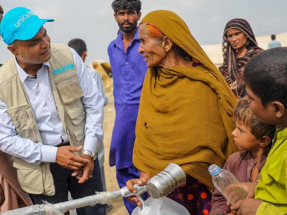 ACNUR monta un puente aéreo para llevar ayuda a Pakistán