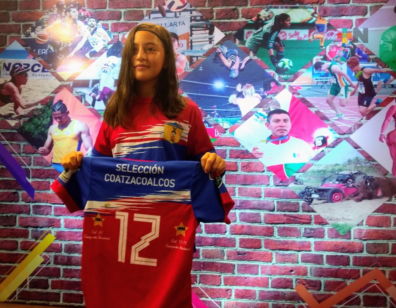 Antonella Sosa reforzará a la selección de Veracruz en Campeonato Nacional de futbol
