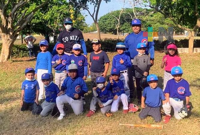 Cachorros de Coatza forma nuevos talentos para el beisbol