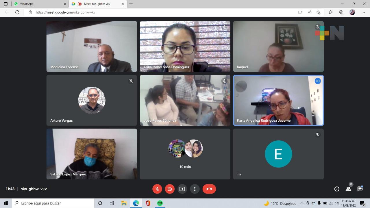 Fiscalía capacita médicos forenses para obtener acreditación internacional