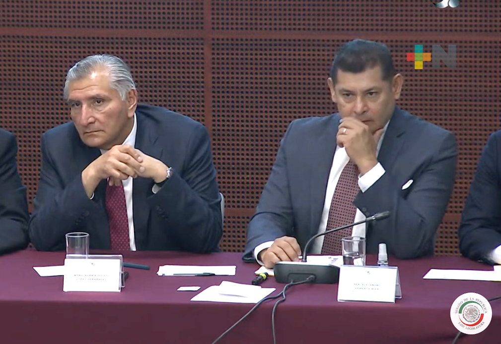 Senadores deben estar unidos y apoyar proyecto de Nación: Adán Augusto López