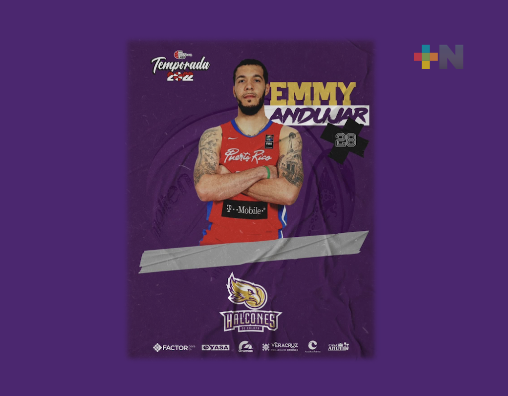 El boricua Emmy Andujar llega a los Halcones de Xalapa
