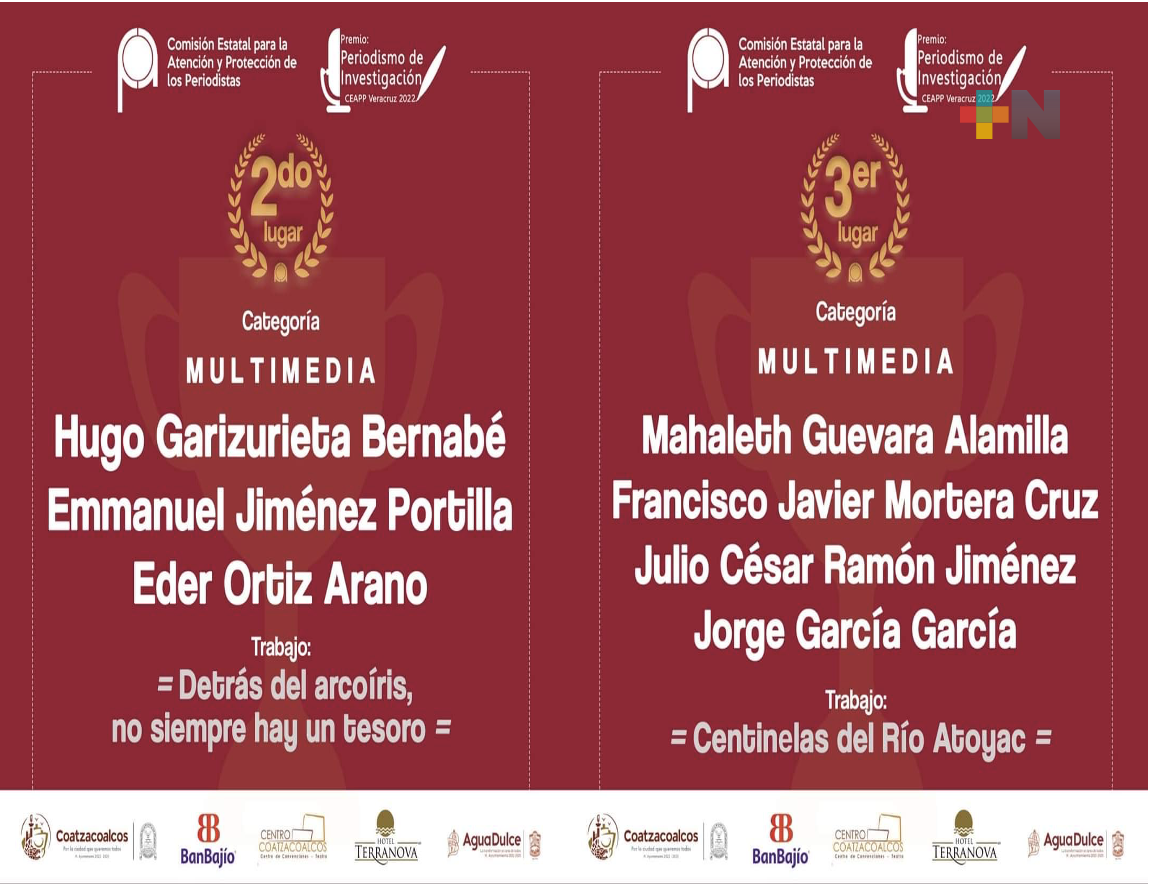 Radiotelevisión de Veracruz destaca en Premios de Periodismo de Investigación CEAPP 2022