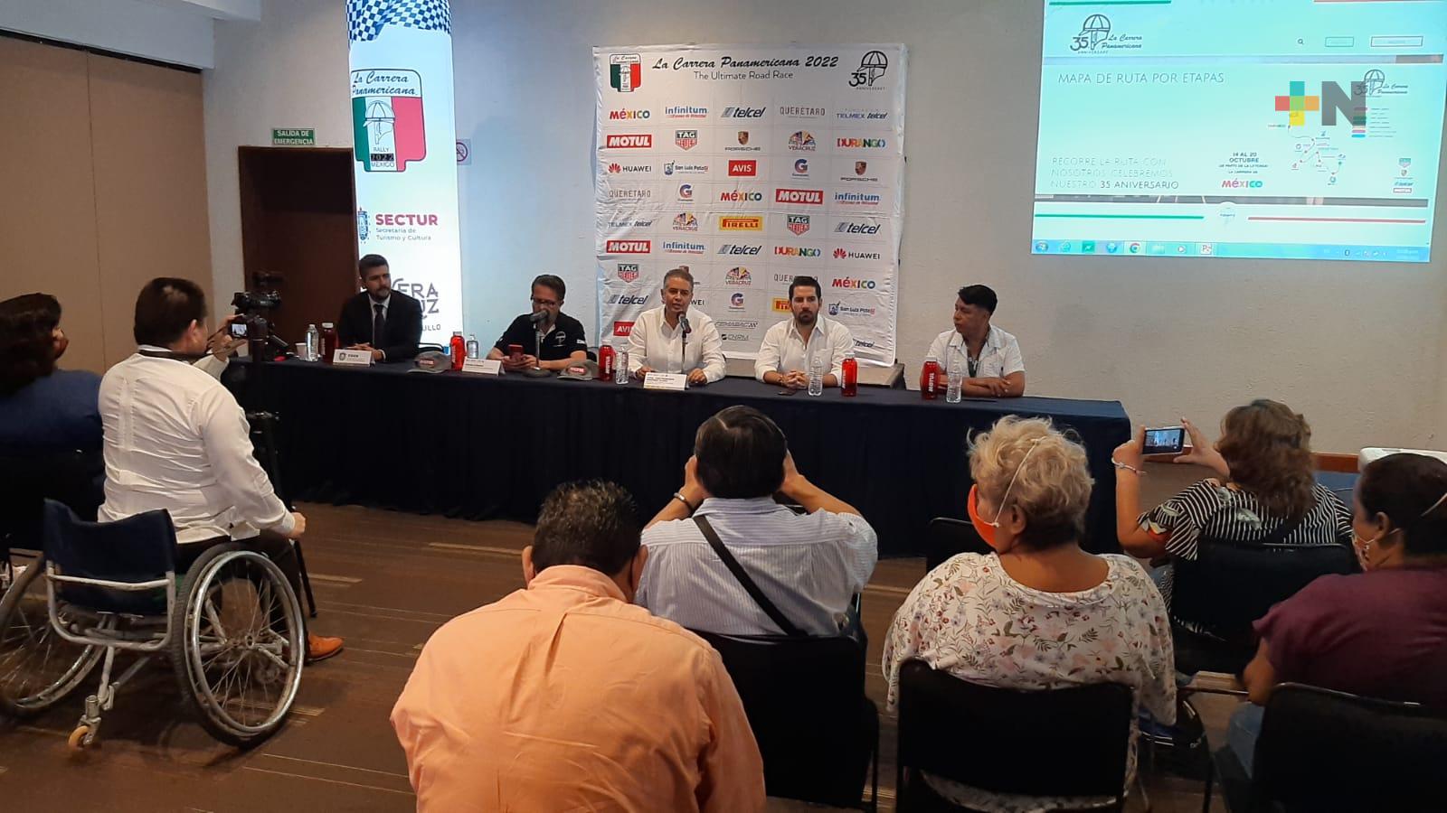 Secretaría de Turismo de Veracruz anuncia Carrera Panamericana 2022