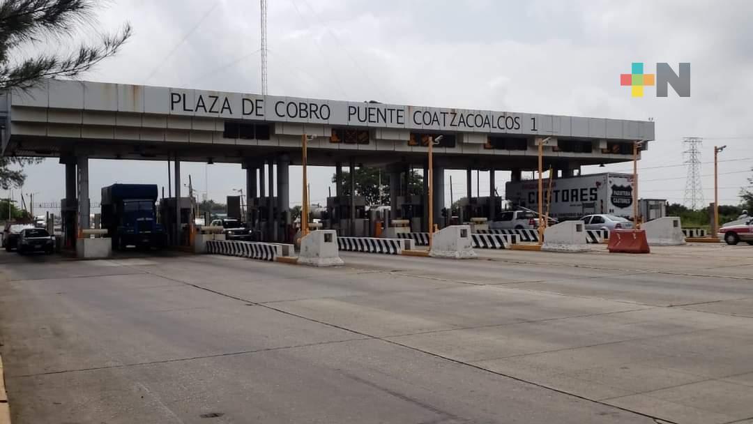 Pulen el padrón de residentes de Nanchital para aplicar exención de pago de peaje