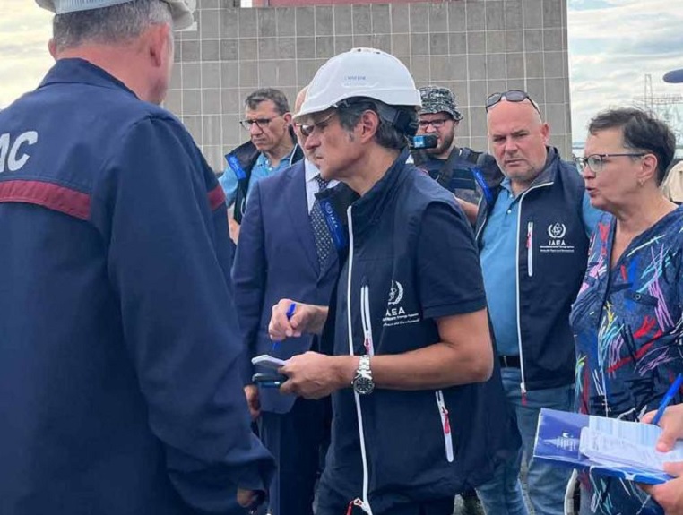 Central nuclear de Zaporiyia «ha sido violada varias veces”