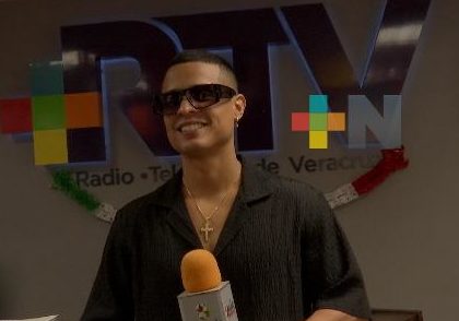 Christian Alicea visita RTV Veracruz para promover su disco «Se le nota»