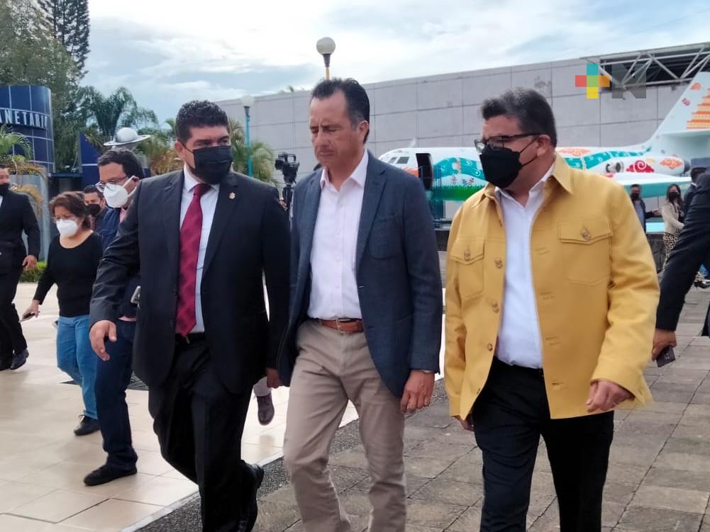 Afectados por bloqueo de carretera Xalapa-Veracruz son quienes deben presentar denuncias: Cuitláhuac García