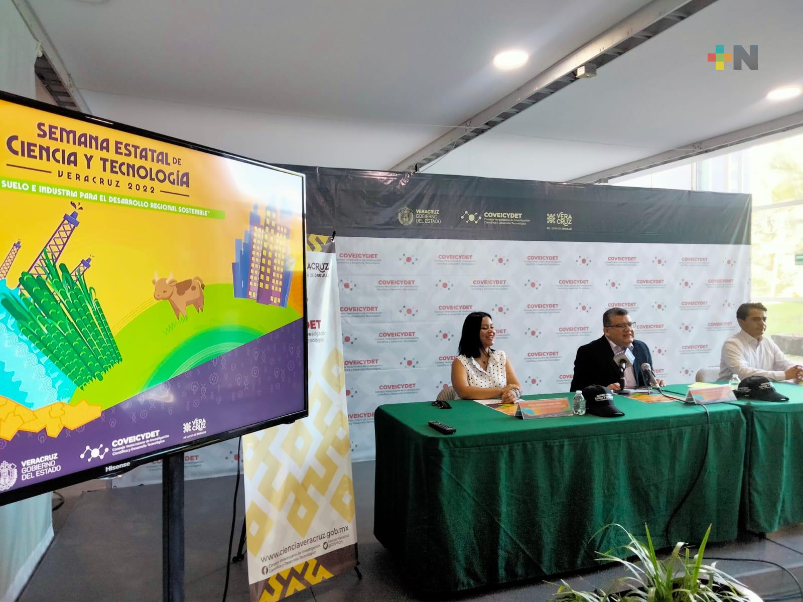 Del 18 al 21 de octubre se realizará la Semana Estatal de Ciencia y Tecnología Veracruz 2022, en el Museo Kaná