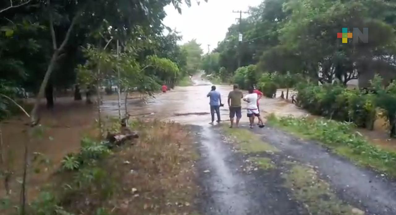 Se elevó el nivel de ríos de respuesta rápida en Las Choapas y Tatahuicapan; daños no graves