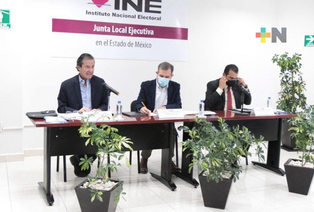 INE listo para el desafío que representará el proceso electoral en el Estado de México