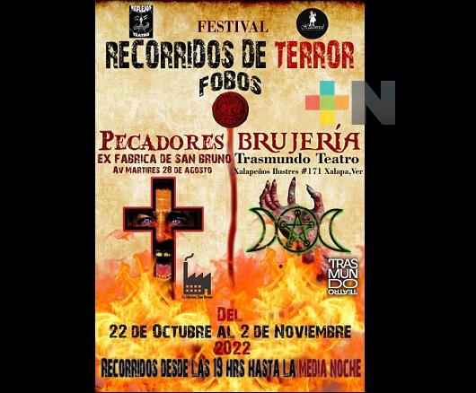 Anuncian “Fobos, recorridos de terror” en Xalapa