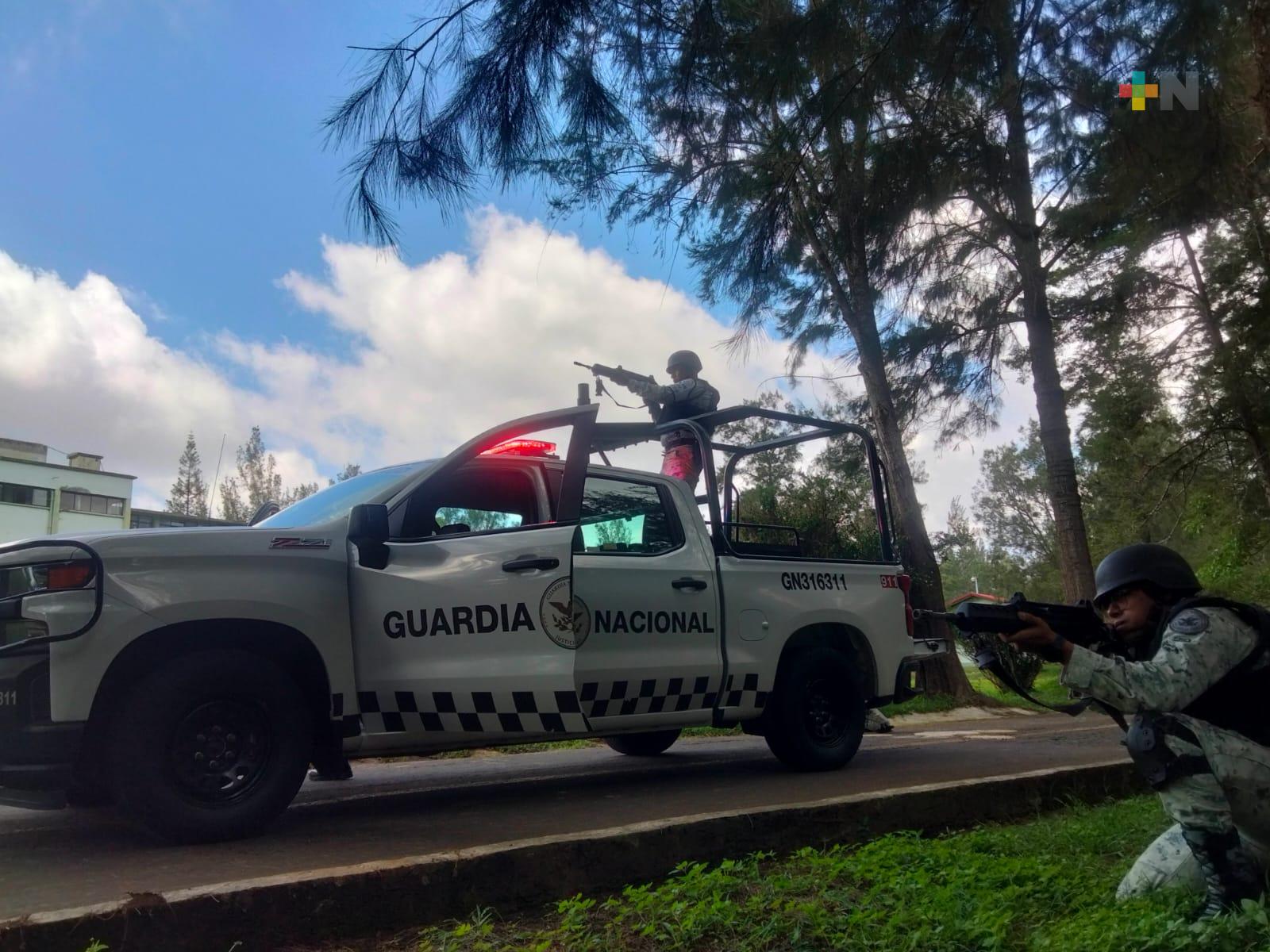 Coadyuvar en tareas de seguridad con estados y municipios, una de las tareas de la Guardia Nacional