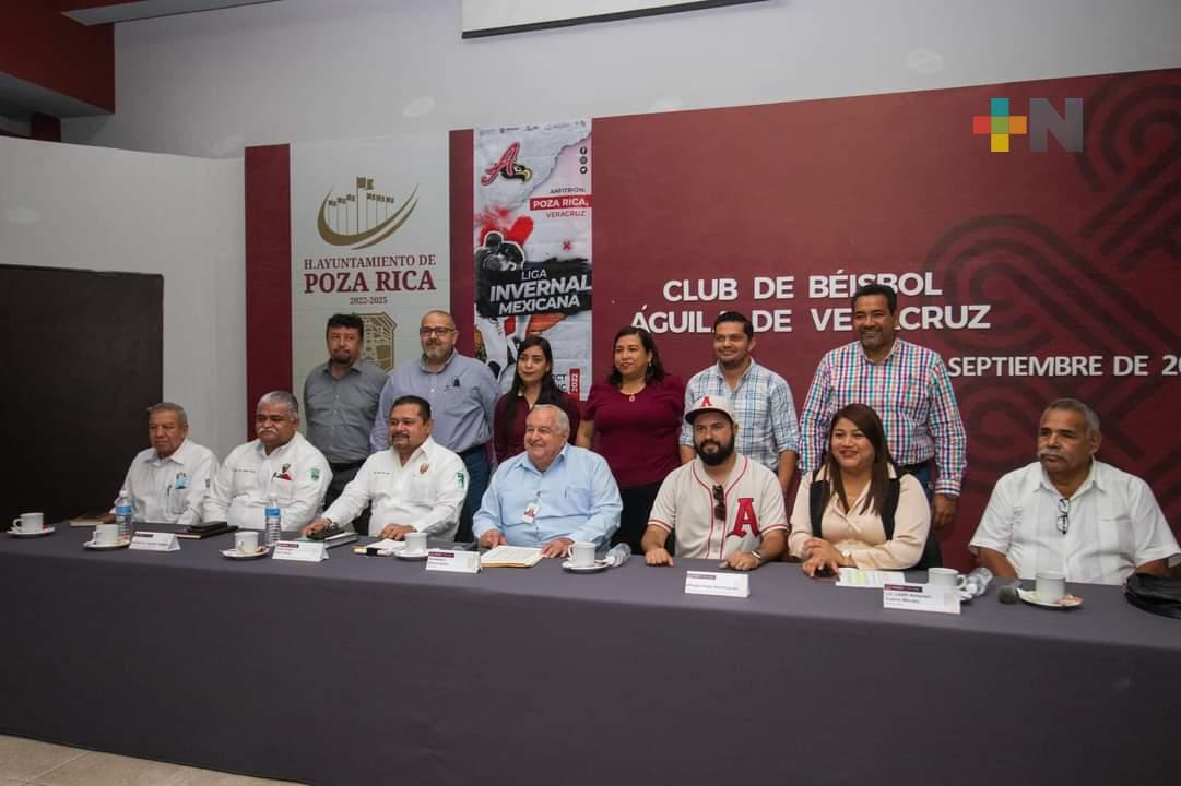 Poza Rica da la bienvenida a El Águila que jugará en Liga Invernal Mexicana