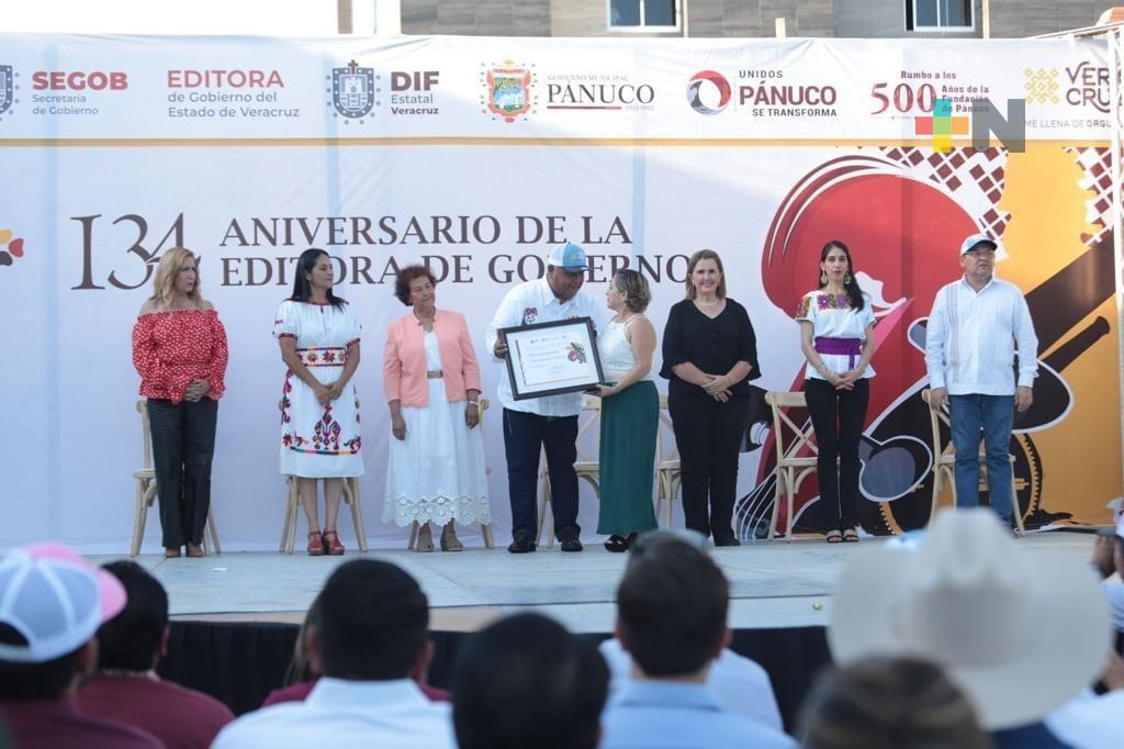 Editora de Gobierno institución modelo, nuestro Orgullo veracruzano: Eric Cisneros