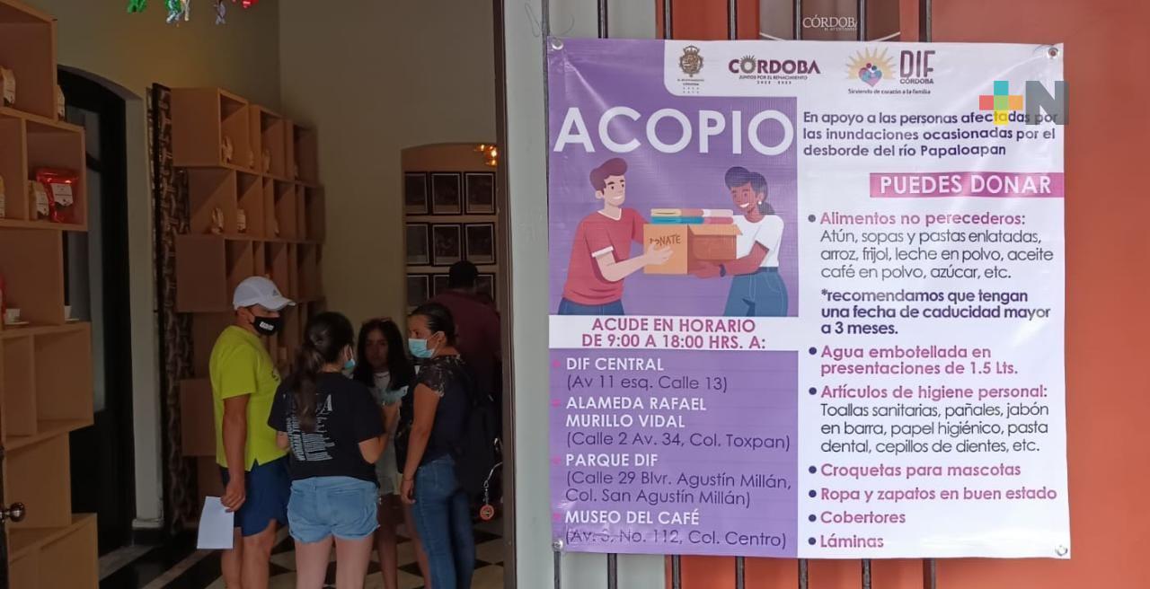 Habilitan en Córdoba un Centro de Acopio para damnificados