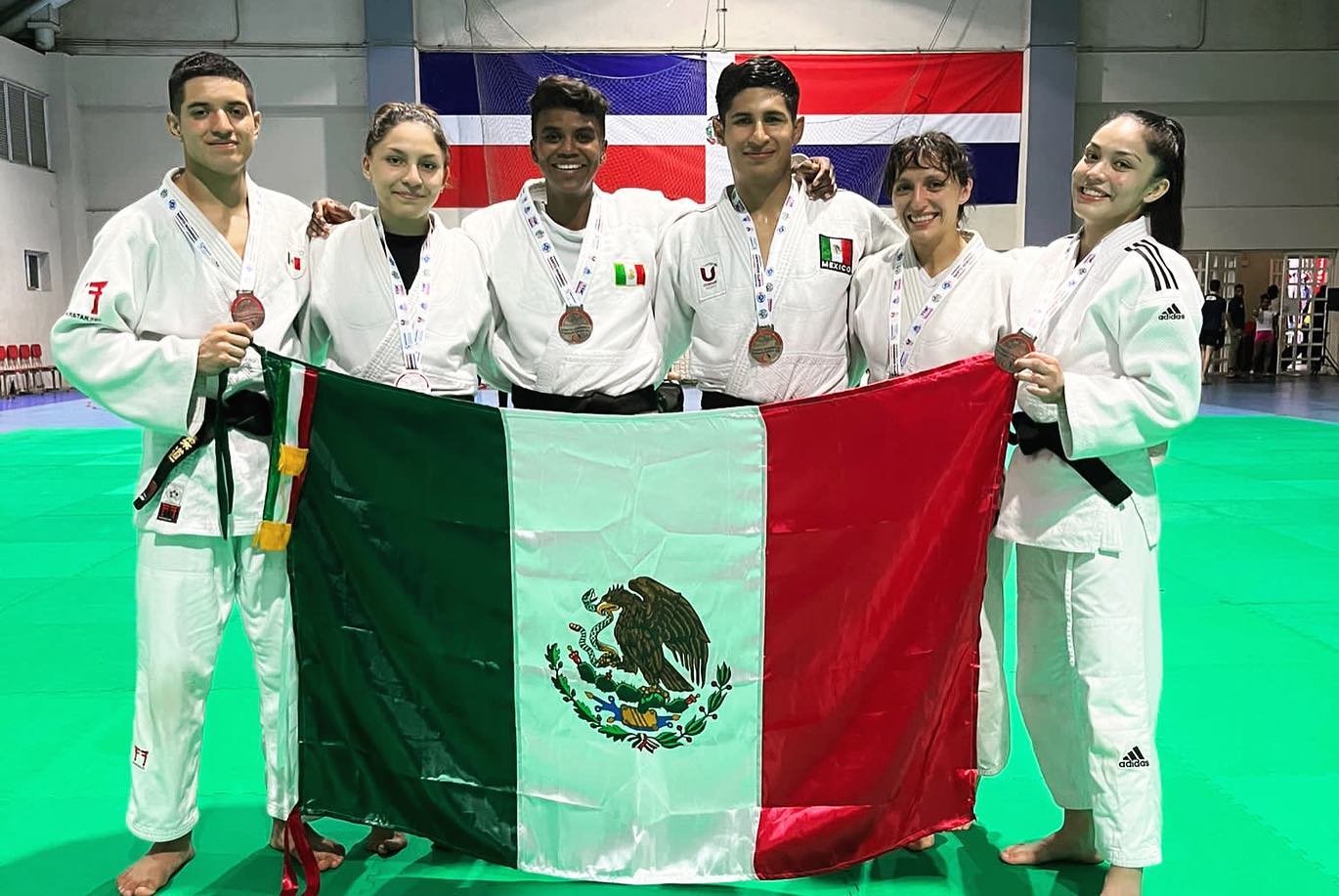 Judocas concluyen gira continental con seis medallas en Colombia