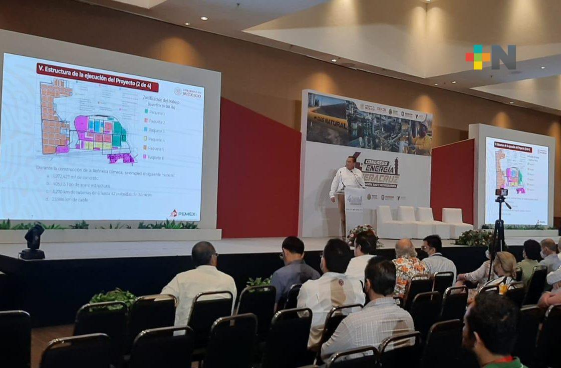 Refinería Olmeca lleva avance de 97 por ciento: Leonardo Cornejo