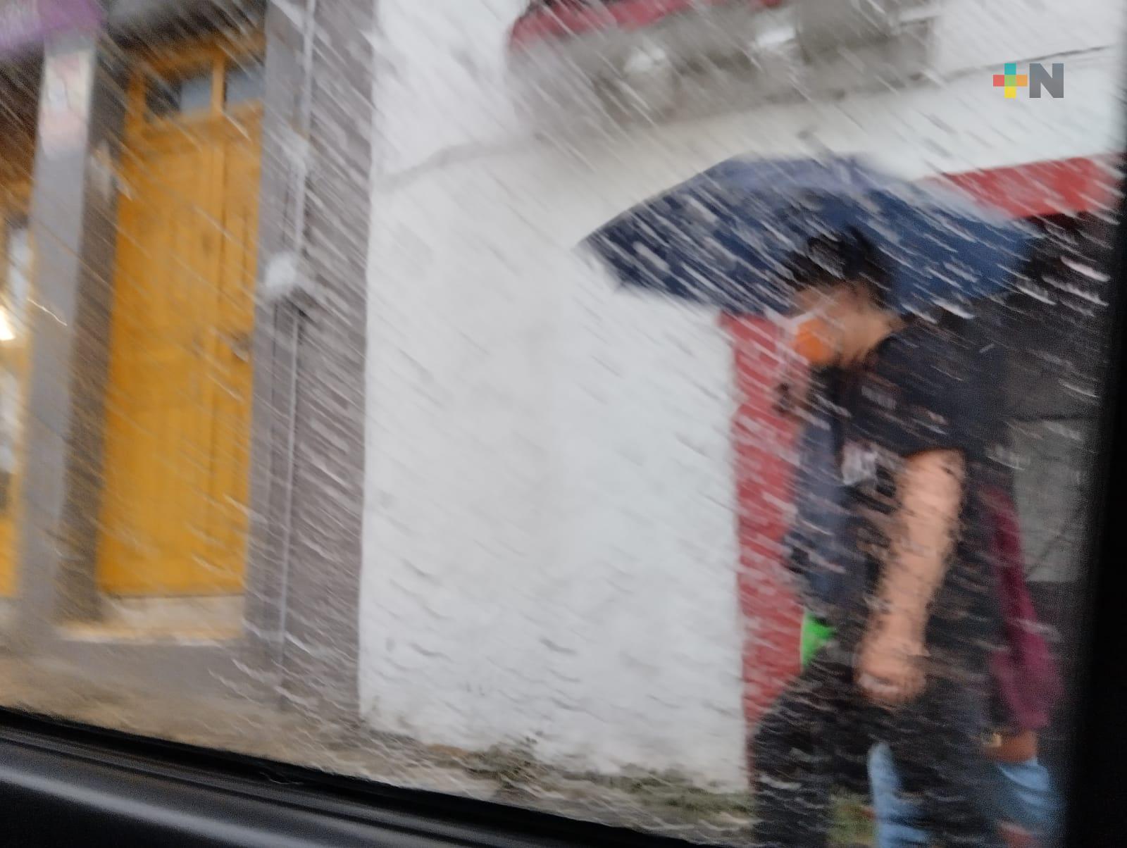 Se intensificará temporal lluvioso en la entidad veracruzana durante la semana