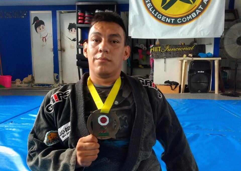 Manuel Cisneros ganó el Campeonato Nacional de Jiujitsu