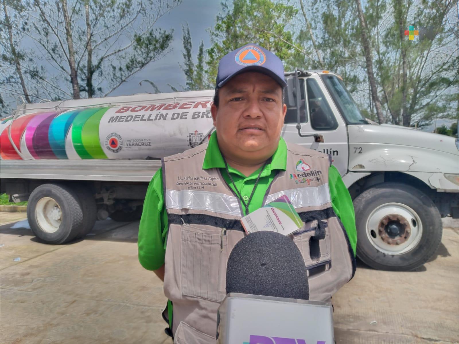 Ríos Jamapa y Cotaxtla no representan riesgo en Medellín: Adrián Martínez