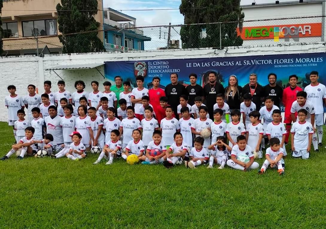 PSG Xalapa celebra primer aniversario con torneo de fútbol familiar