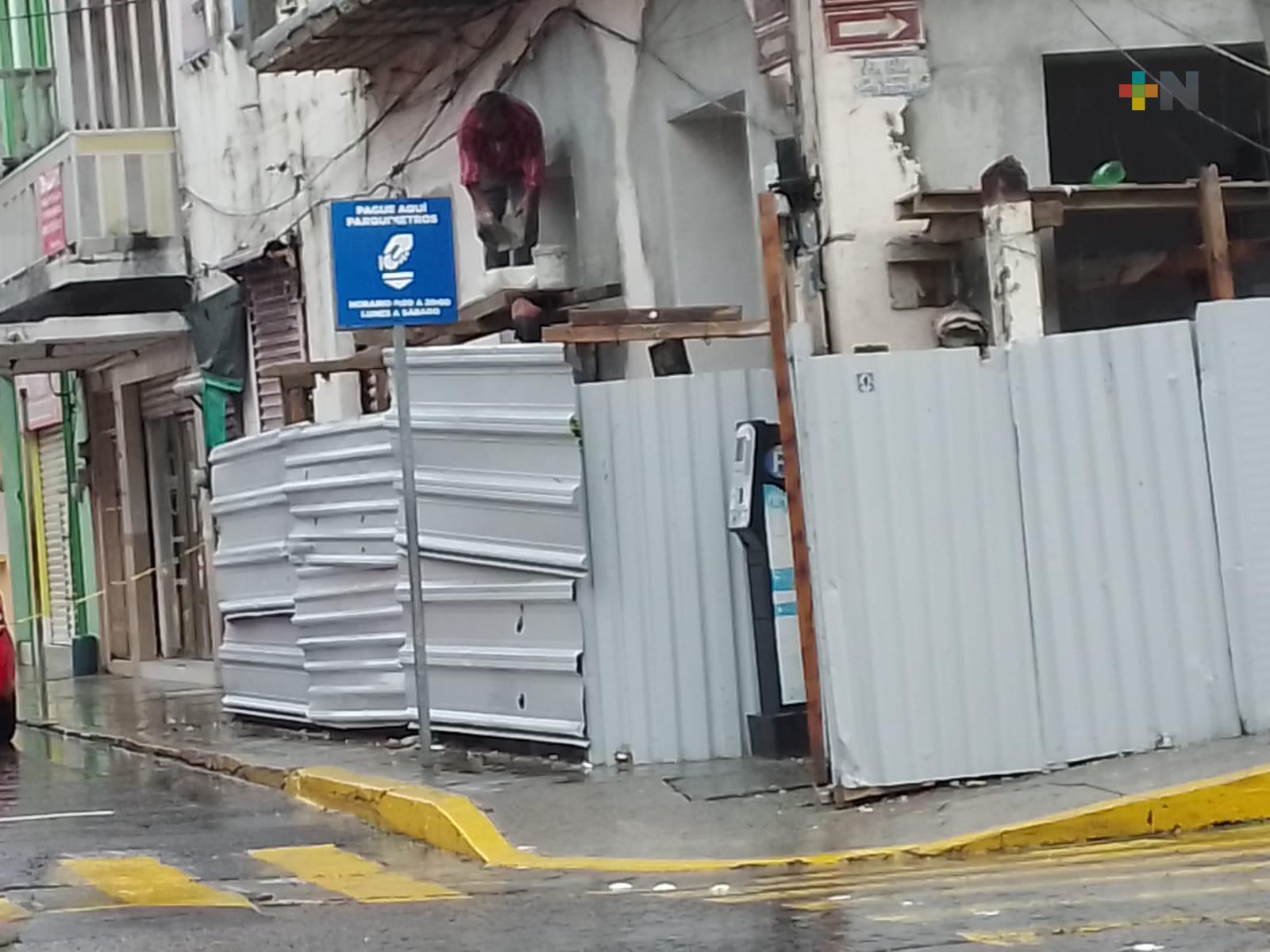 Ciudadanos piden remover parquímetros del centro de Veracruz puerto