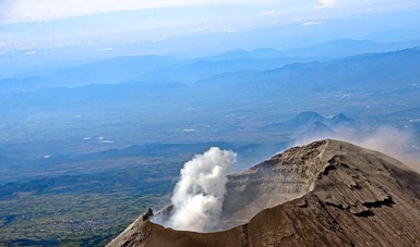 Regresa amarillo fase 2 semáforo del volcán Popocatépetl