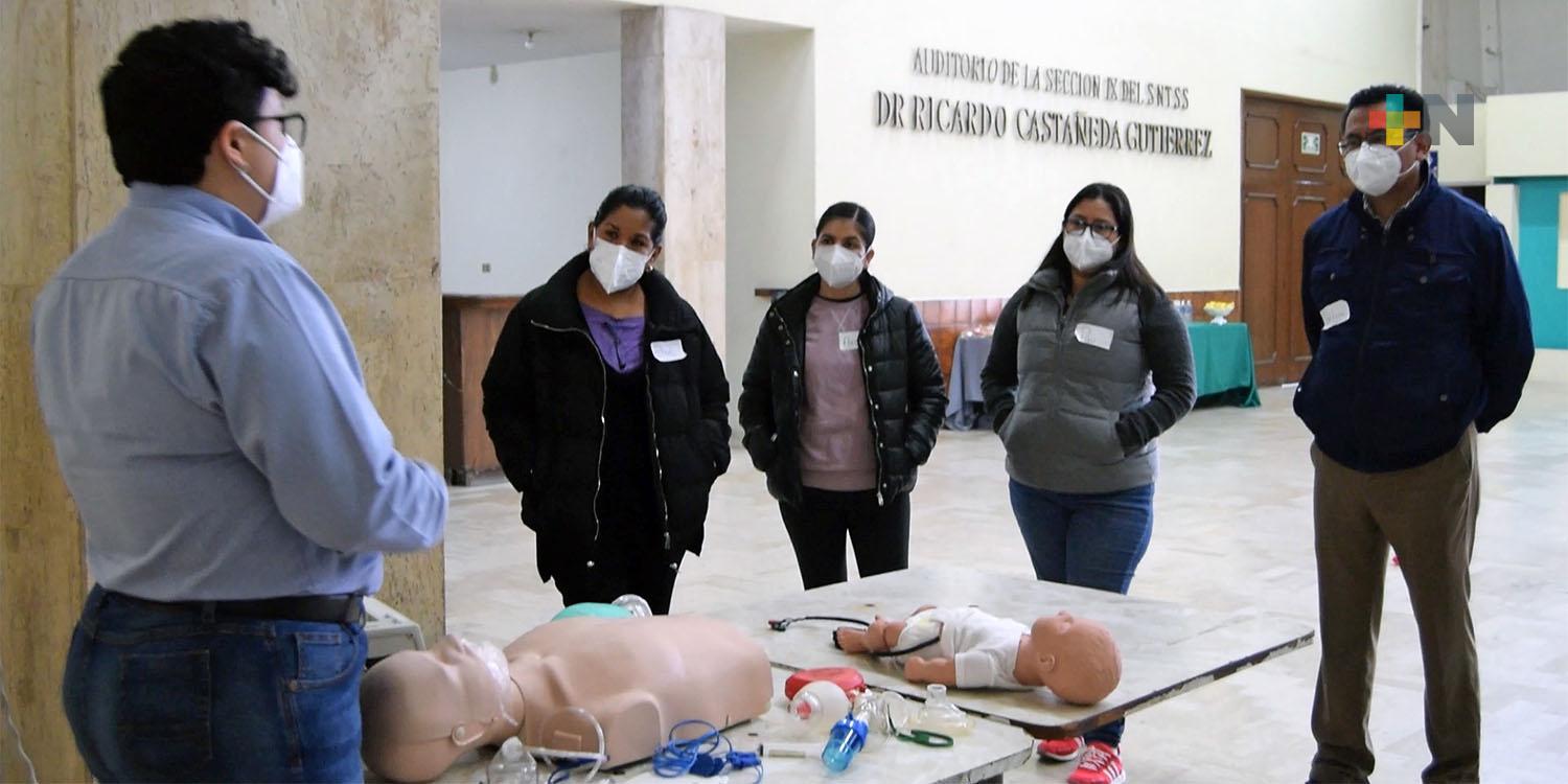 Pide IMSS Veracruz Norte a población involucrarse en «Primeros Auxilios»
