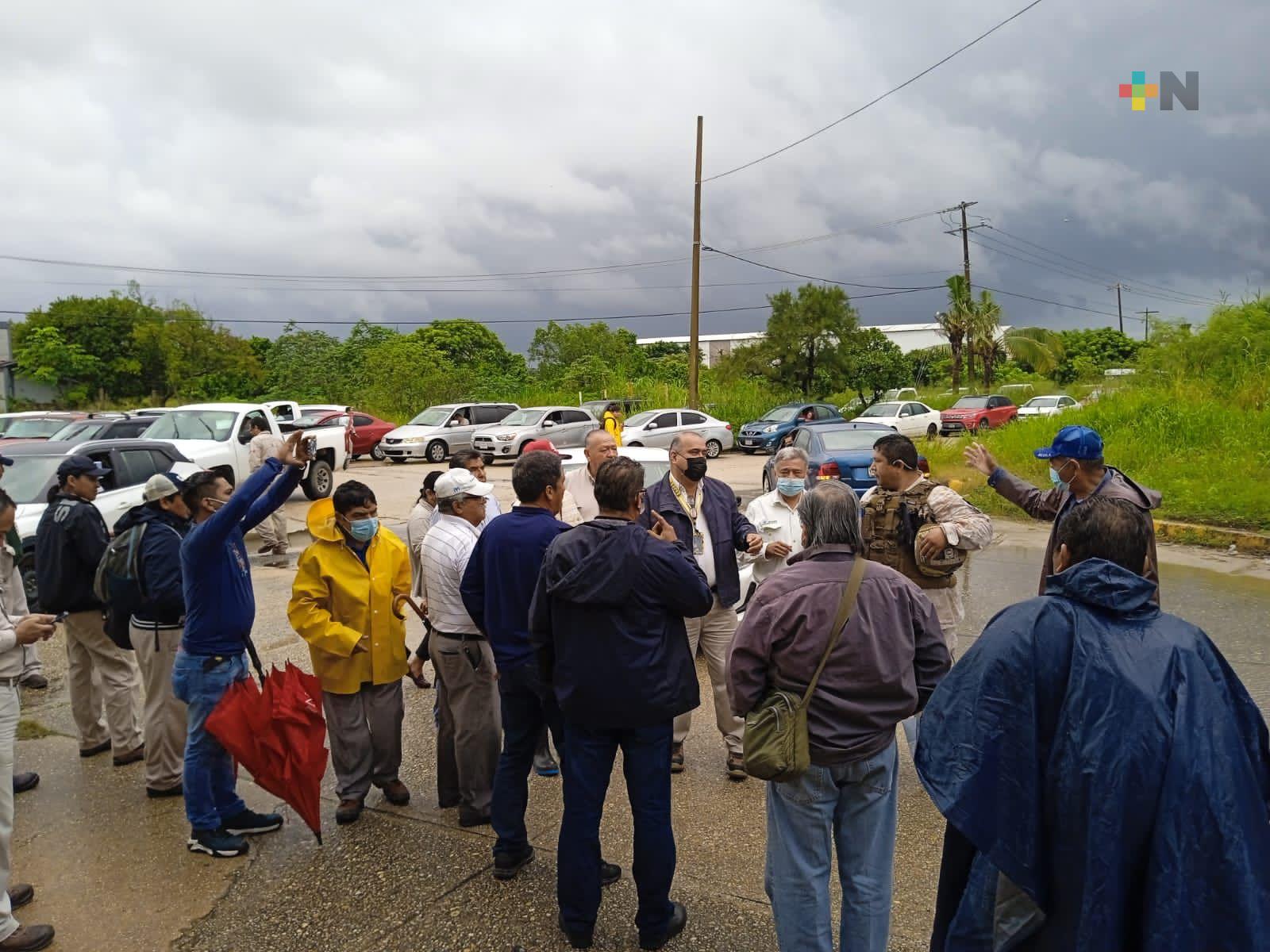 Jubilados de Pemex de Coatzacoalcos protestan por falta de pago en dos quincenas