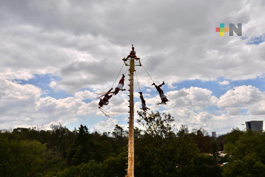 Un motivo más de orgullo que Voladores de Papantla lleguen a Los Pinos: Cuitláhuac García