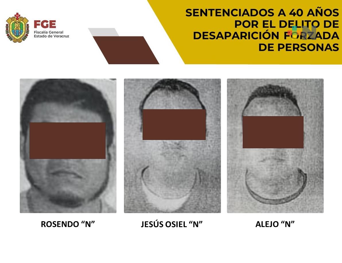 Sentencian a ex policías a 40 años de prisión por desaparición forzada de personas