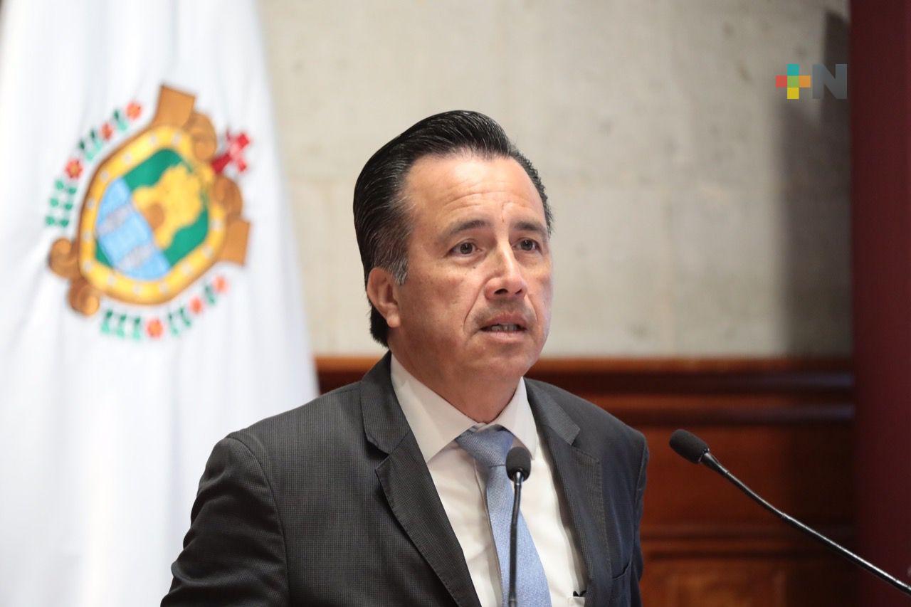 En Veracruz, prisión preventiva coadyuva a procurar justicia: Cuitláhuac García