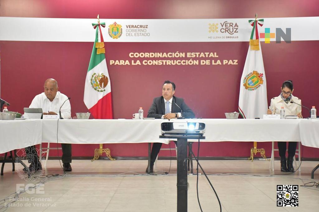 Encabeza Gobernador la Mesa de Construcción de la Paz, en Emiliano Zapata