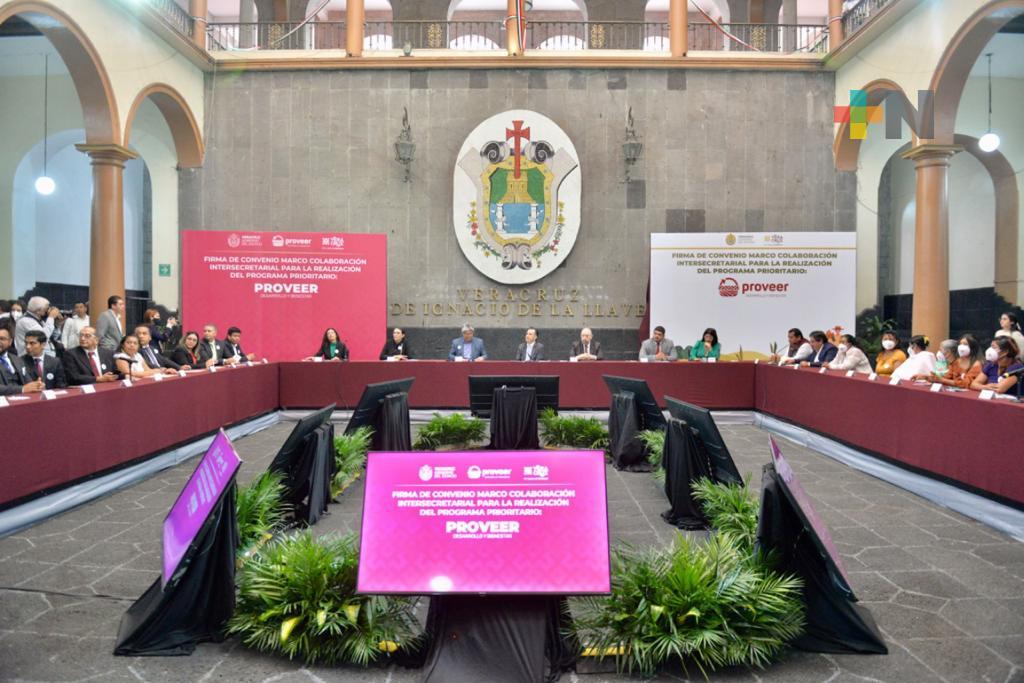 Con Proveer, en Veracruz la justicia social es palpable: Gobernador