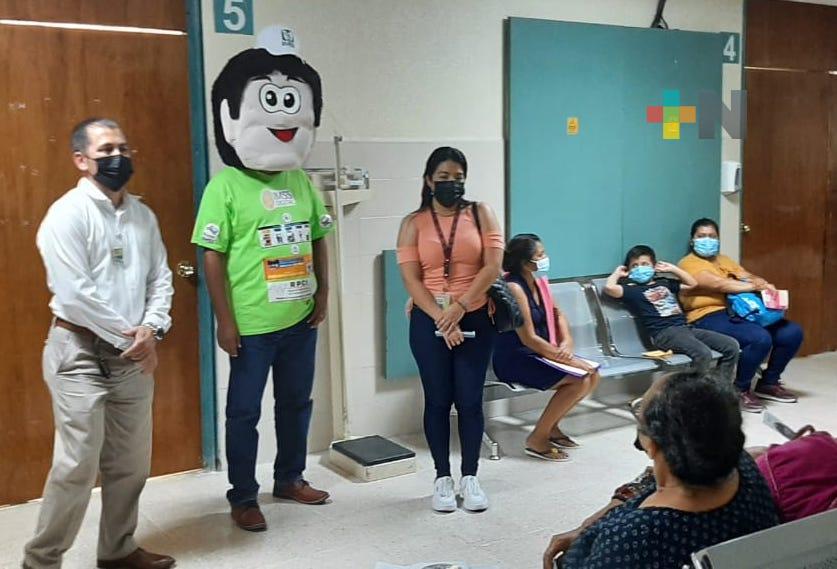 Promociona IMSS Veracruz Sur seguros para trabajadores independientes y del hogar