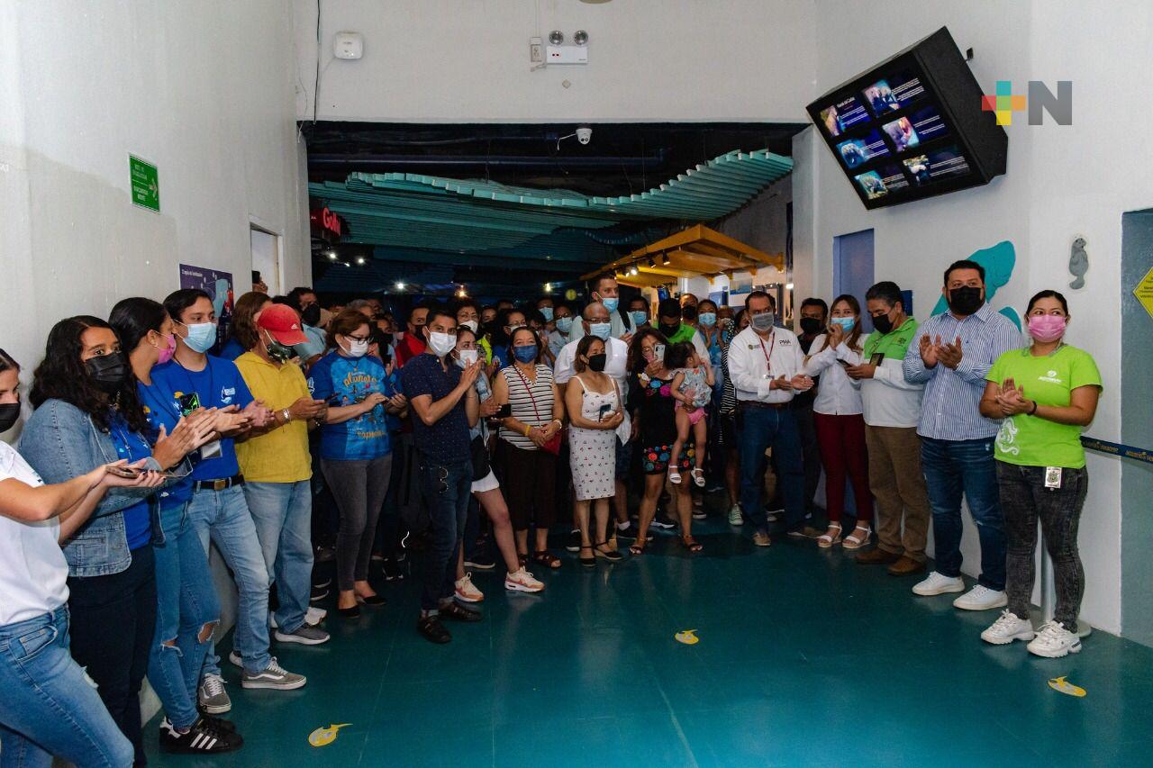 Festeja Aquarium del Puerto de Veracruz, Día Internacional del Manatí
