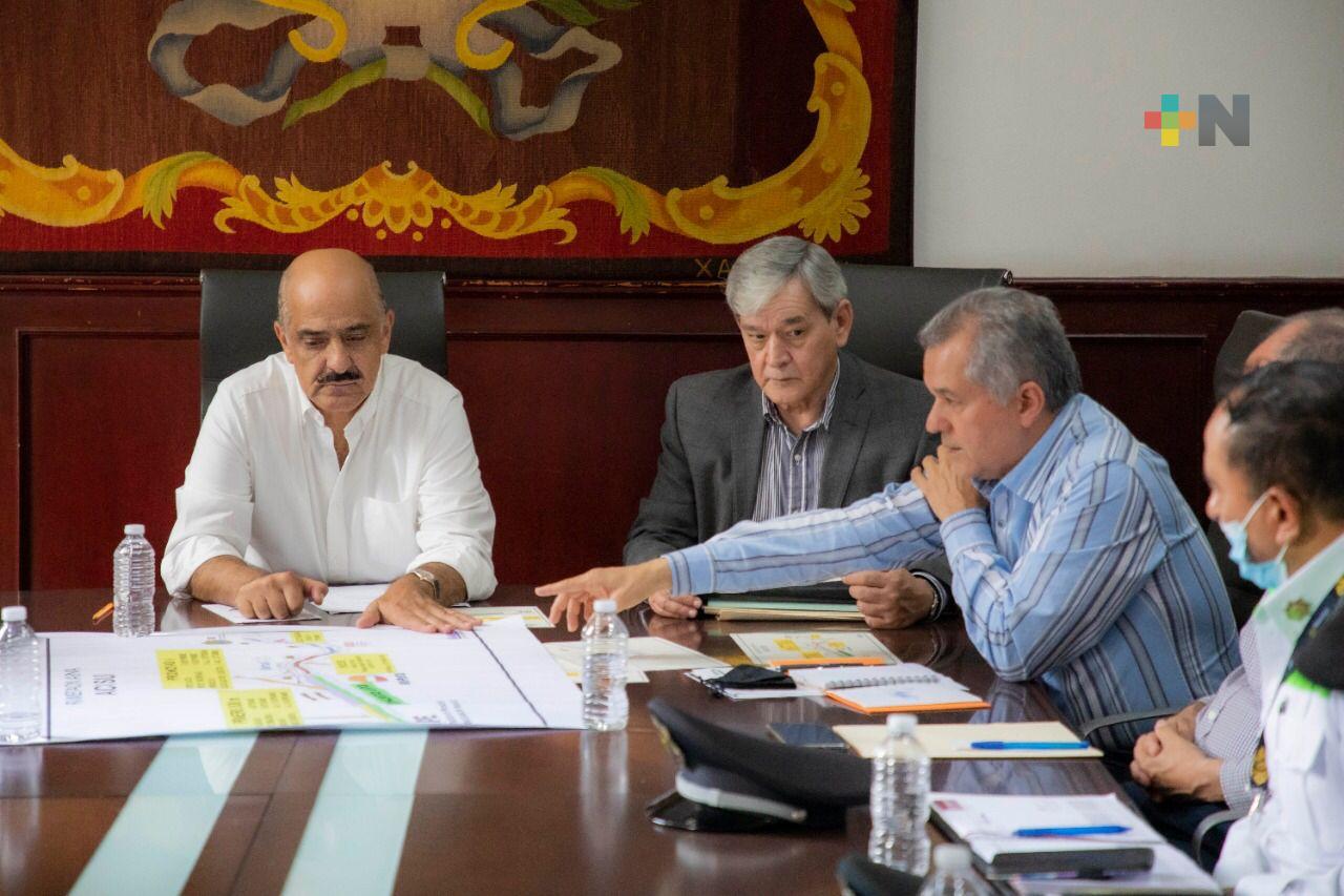 Coordinan Ayuntamiento y SIOP acciones para obra de rehabilitación en Arco Sur