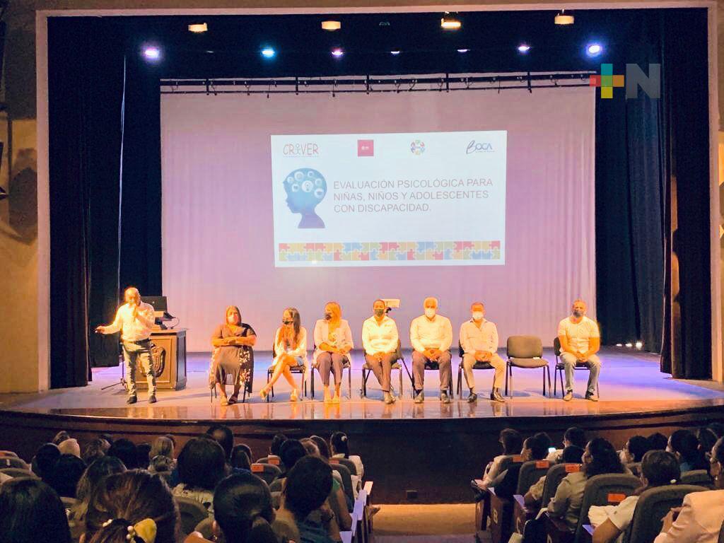 Arranca curso de evaluación psicológica a niñas, niños y adolescentes con discapacidad