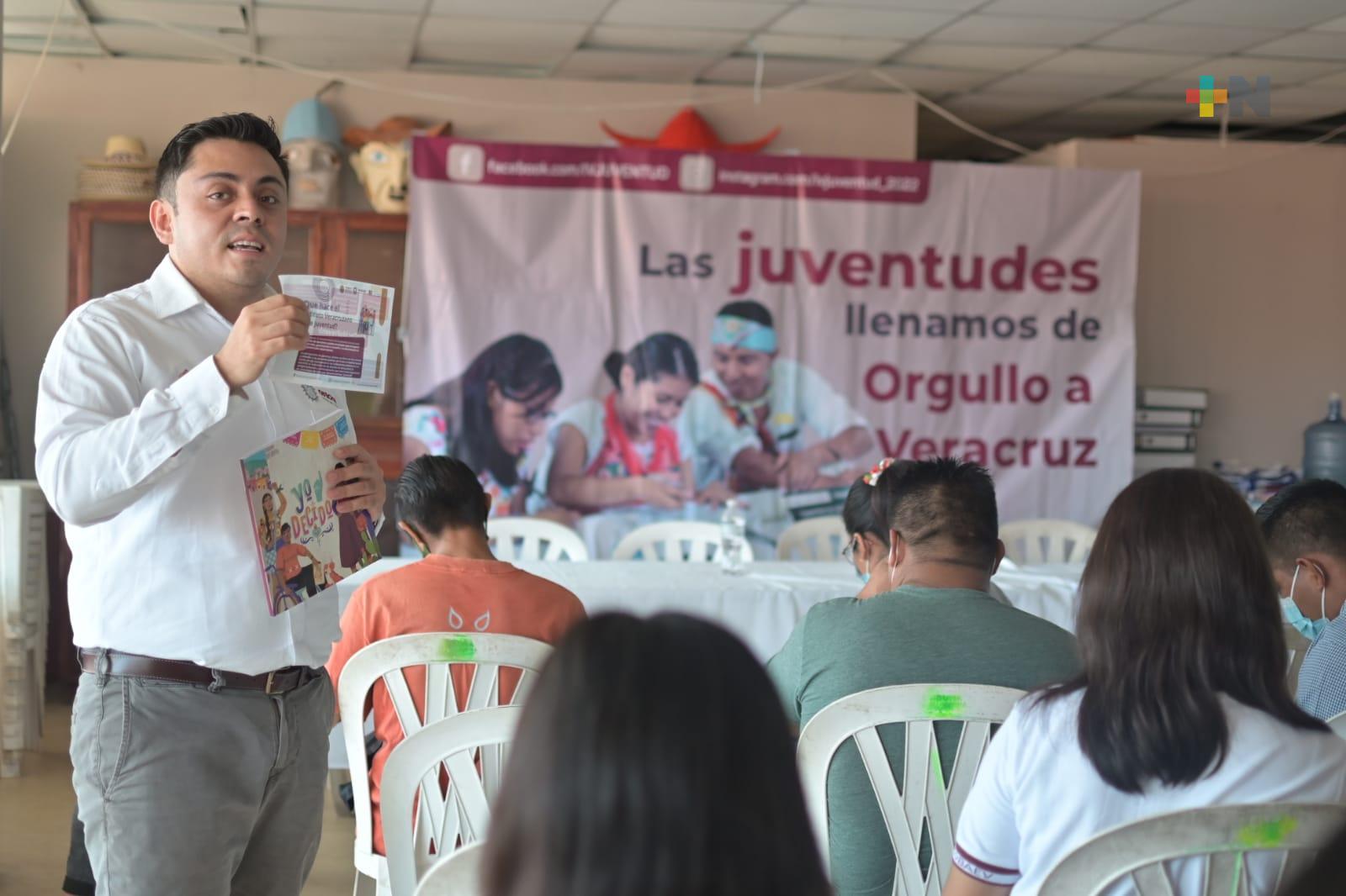 Promueven Rutas por Juventudes en zona norte de Veracruz