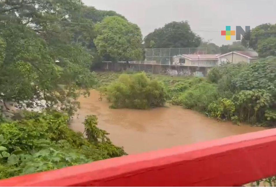 Emite Medellín alerta preventiva ante incremento del caudal en Río Cotaxtla