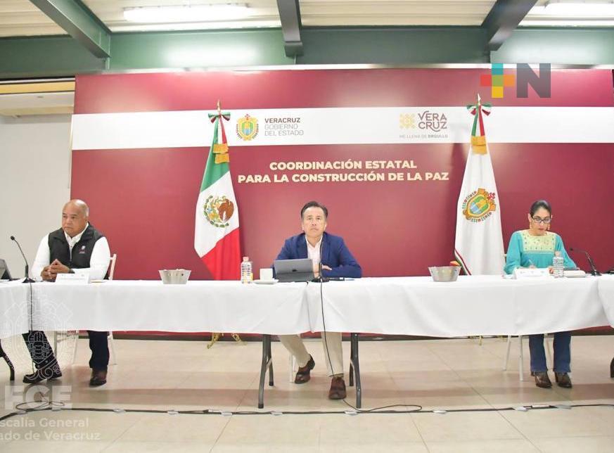 Encabeza Cuitláhuac García la Mesa para Construcción de la Paz, en Emiliano Zapata
