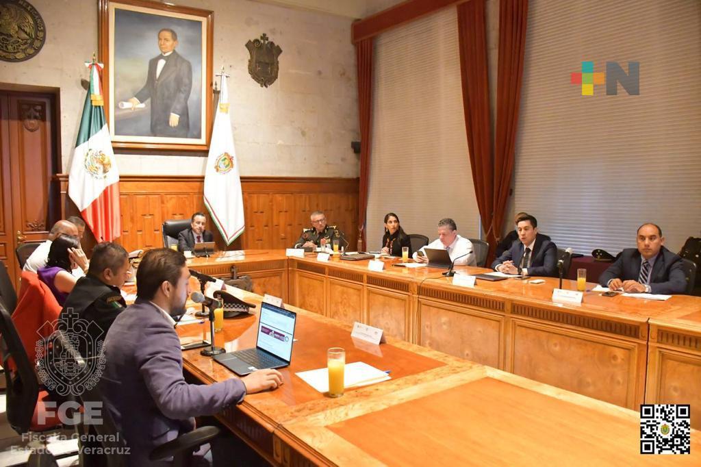 Sesiona Mesa para Construcción de la Paz, en Palacio de Gobierno